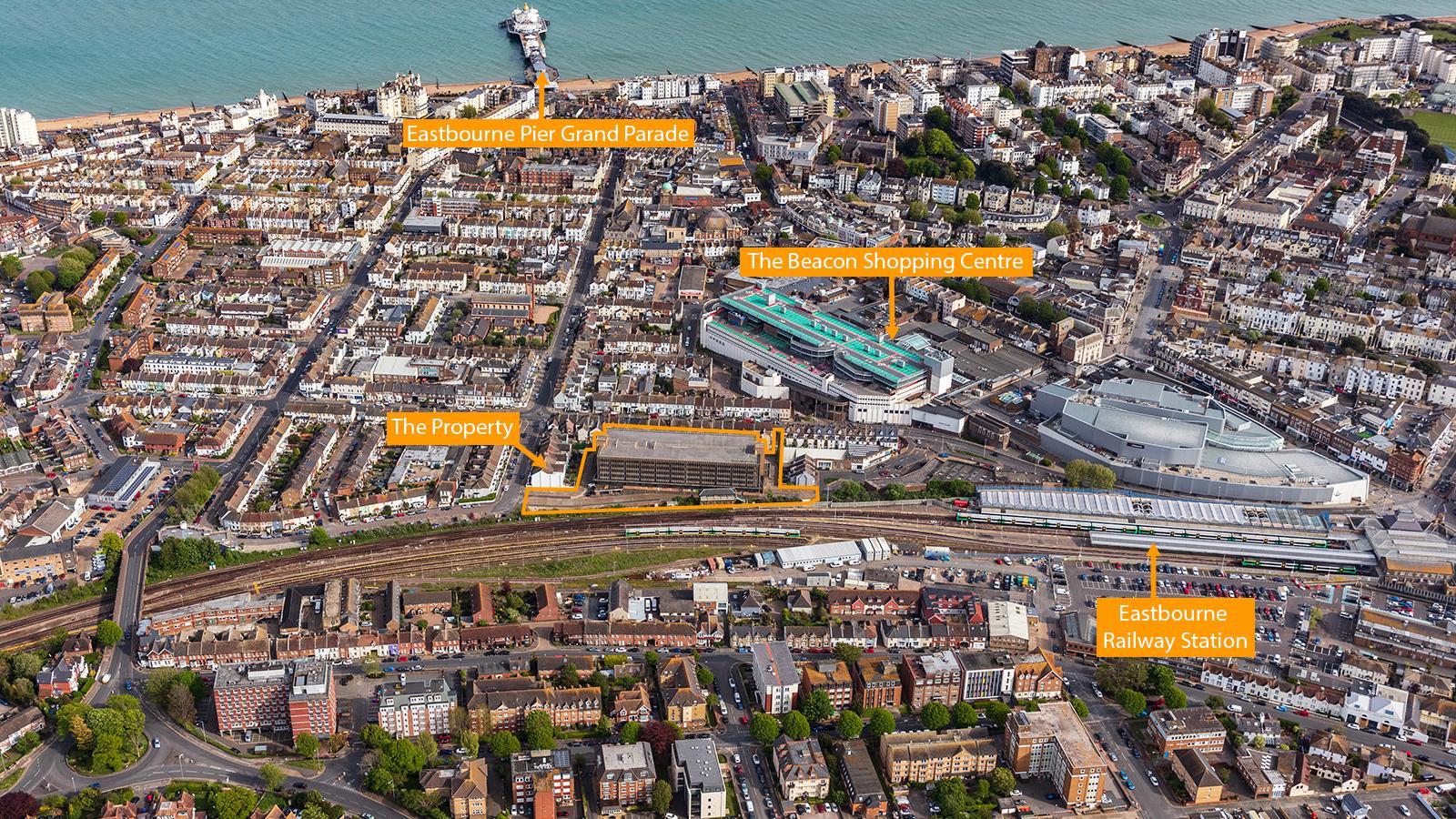 Junction Road Car Park<br>Eastbourne<br>East Sussex<br>BN21 3TX